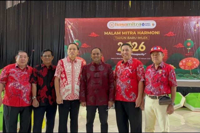 Ome Hadiri Malam Mitra Harmoni Imlek 2026: Harmoni sebagai Pilar Kemakmuran