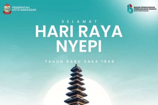 Bappeda Makassar Ucapkan Selamat Hari Raya Nyepi 2026