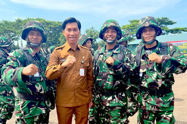 Kehadiran Andi Ihsan Beri Semangat Peserta Komcad ASN BMBK