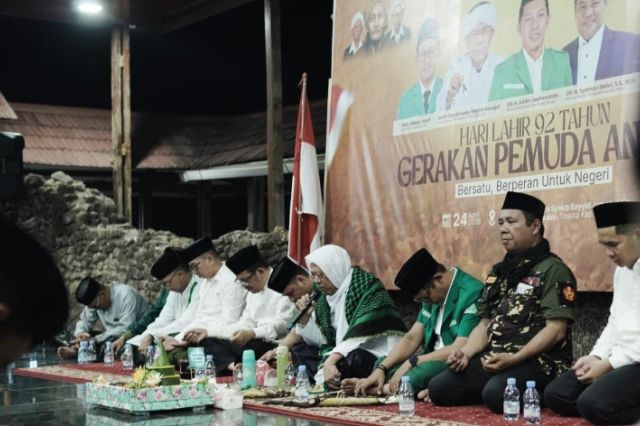 Masjid Tua Tosora Bergelora! GP Ansor Sulsel Gelar Harlah ke-92