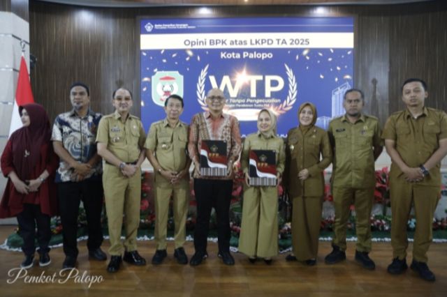 Pemkot Palopo Cetak Rekor WTP ke-11, Bukti Tata Kelola Keuangan Makin Transparan