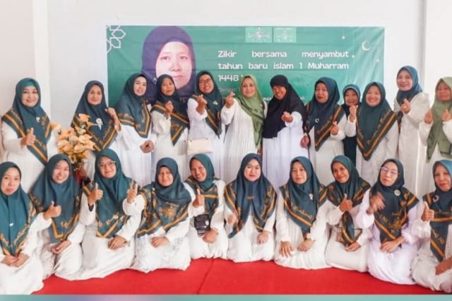 Sambut 1 Muharram 1448 H, Muslimat NU Tana Toraja Gelar Dzikir Bersama