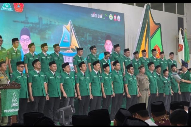 PW GP Ansor Sulsel Resmi Dilantik, Perkuat Kualitas Kader dan Ketahanan Pangan