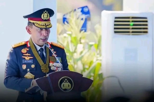 Momen Hari Bayangkara, Kapolri: Indonesia Dikepung Narkoba dan Judul Online