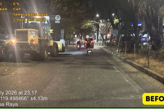 Gubernur Sulsel: Perbaikan Jalan Tamalanrea Raya Makassar dan Opu Tosappaile Palopo Terus Dikebut
