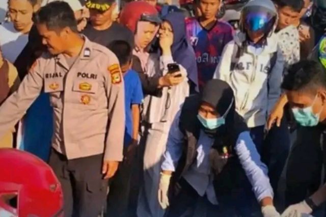 Pelajar SMPN 7 Palopo Tewas Terlindas Dump Truck, Begini Kronologinya?