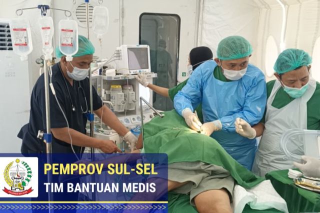 Respons Pascagempa, Tim Kesehatan Sulsel Layani 315 Pasien di Manggarai