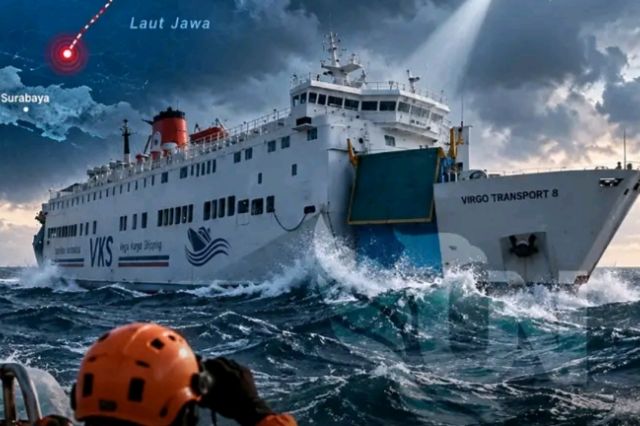 Hilang Kontak Dilaut Jawa! Tim SAR Lacak Titik KM Virgo Transport 8