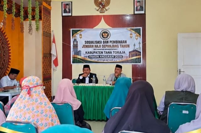 Perkuat Edukasi, Kemenhaj Tana Toraja Gencarkan Sosialisasi Pendaftaran dan Kuota Haji