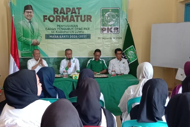 Rekrut Melenial dan Gen-Z, PKB Luwu Rampungkan Pengurus DPAC Hingga Ranting