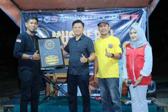 Kasat Reskrim Polres Bantaeng, Dapat Cindra mata di Harla ke-3 Musisi BBJ