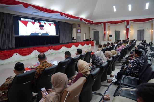 Resmi Diluncurkan Logo dan Tema HUT ke-80 RI Secara Virtual