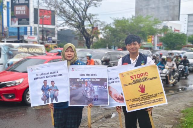 Dinas Sosial Bekerja Sama Satpol PP, Pemerintah Kecamatan & Pilar Sosial Laksanakan Posko Anjal