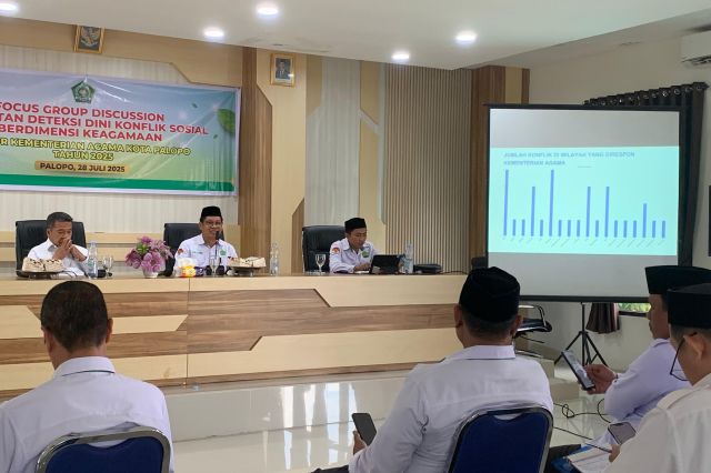 Kemenag Palopo Gelar FGD Penguatan Deteksi Dini Konflik Sosial Berdimensi Keagamaan