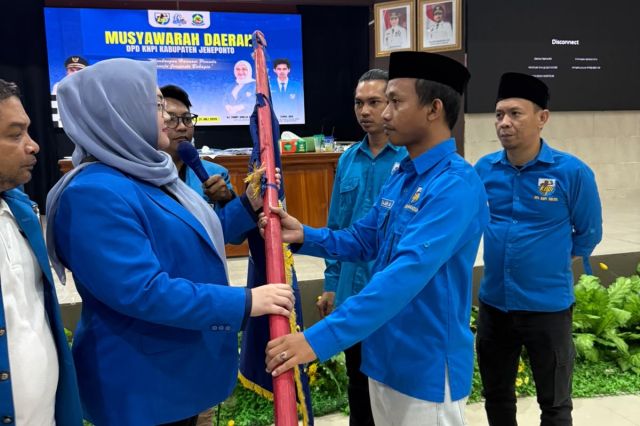 Abd. Fajar M Terpilih Secara Aklamasi sebagai Ketua DPD II KNPI Kabupaten Jeneponto Periode 2026–2029