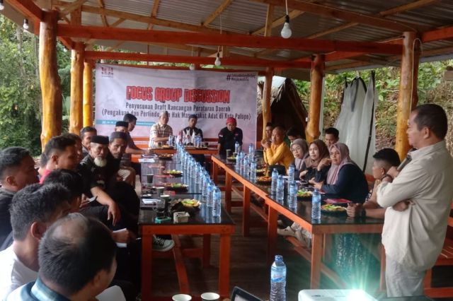 AMAN Tana Luwu Gelar FGD: Penyusunan Rancangan Perda Masyarakat Adat