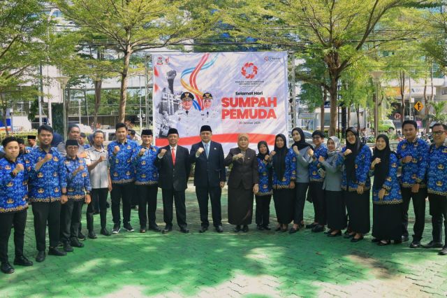 Kadis Dispora Kota Makassar, Syamsul Bahri, S.IP., M.Si., menghadiri Upacara Peringatan Hari Sumpah Pemuda ke-97 Tahun 2025