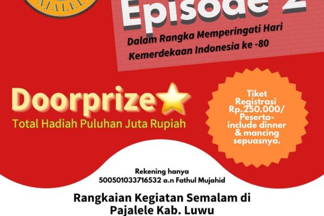 Fishing Camping Episode 2 Siap Guncang Taman Impian Pajalele