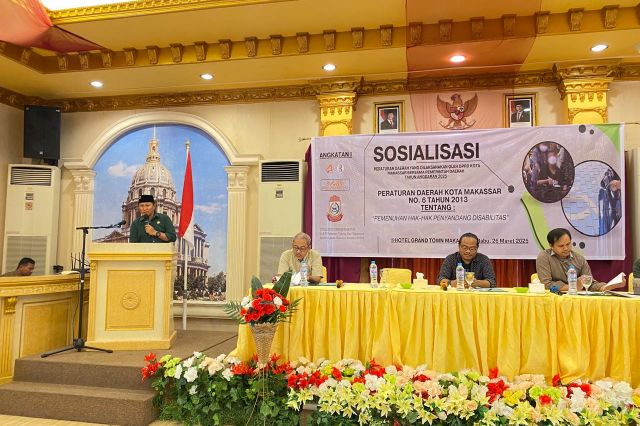 Zulhajar Tegaskan Komitmen DPRD Makassar terhadap Kota Inklusif melalui Sosialisasi Perda Disabilitas