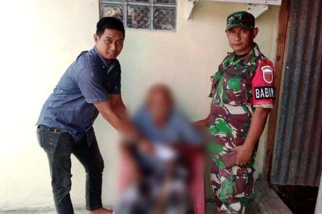 Eks Kopassus Hidup Digubuk, Tim Andalan Peduli Memberikan Bantuan