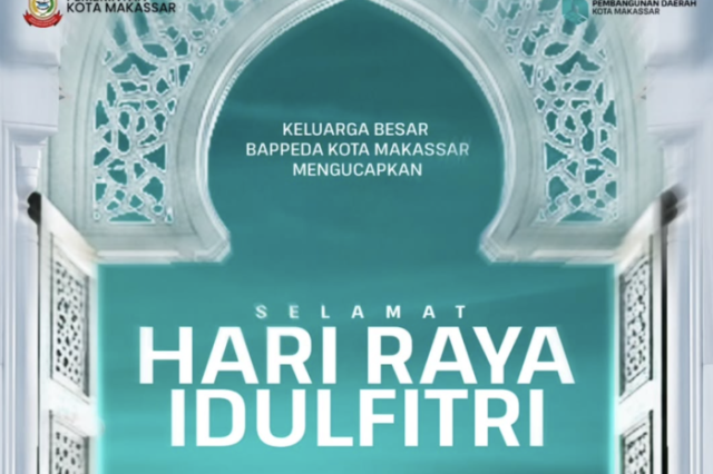 Bappeda Kota Makassar Ajak Masyarakat Rayakan Idul Fitri dengan Hati yang Jernih